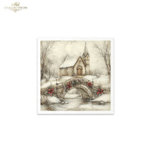 Load image into Gallery viewer, Winter&#39;s Tale Churches Rice Paper Mini Set by ITD Collection