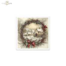 Load image into Gallery viewer, Winter&#39;s Tale Churches Rice Paper Mini Set by ITD Collection