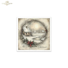 Load image into Gallery viewer, Winter&#39;s Tale Churches Rice Paper Mini Set by ITD Collection