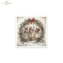 Load image into Gallery viewer, Winter&#39;s Tale Christmas Darlings and Santa Rice Paper Mini Set by ITD Collection