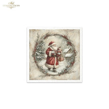 Load image into Gallery viewer, Winter&#39;s Tale Christmas Darlings and Santa Rice Paper Mini Set by ITD Collection