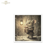 Load image into Gallery viewer, Winter&#39;s Tale Christmas Mouse Rice Paper Mini Set by ITD Collection