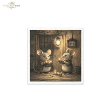 Load image into Gallery viewer, Winter&#39;s Tale Christmas Mouse Rice Paper Mini Set by ITD Collection