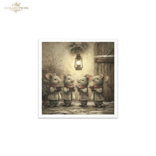 Load image into Gallery viewer, Winter&#39;s Tale Christmas Mouse Rice Paper Mini Set by ITD Collection