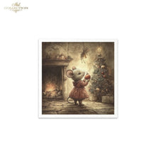 Load image into Gallery viewer, Winter&#39;s Tale Christmas Mouse 2 Rice Paper Mini Set by ITD Collection