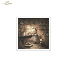 Load image into Gallery viewer, Winter&#39;s Tale Christmas Mouse 2 Rice Paper Mini Set by ITD Collection