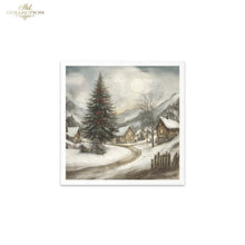 Load image into Gallery viewer, Winter&#39;s Tale Village Christmas II Rice Paper Mini Set by ITD Collection