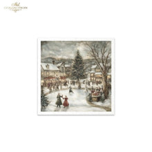 Load image into Gallery viewer, Winter&#39;s Tale Village Christmas Rice Paper Mini Set by ITD Collection