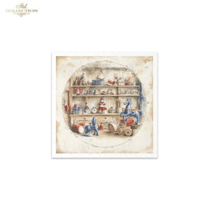Winter's Tale Christmas Toys Rice Paper Mini Set by ITD Collection