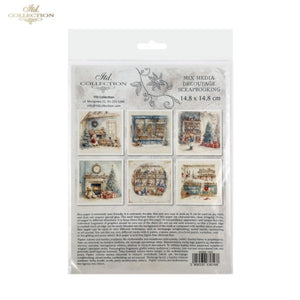 Winter's Tale Christmas Toys Rice Paper Mini Set by ITD Collection
