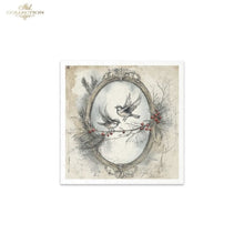 Load image into Gallery viewer, Winter&#39;s Tale Holly Birds Rice Paper Mini Set by ITD Collection