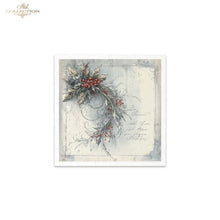 Load image into Gallery viewer, Winter&#39;s Tale Holly Birds Rice Paper Mini Set by ITD Collection