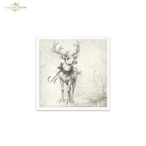 Winter's Tale Holiday Animals Rice Paper Mini Set by ITD Collection