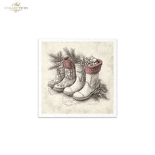 Load image into Gallery viewer, Winter&#39;s Tale Holiday Rice Paper Mini Set by ITD Collection