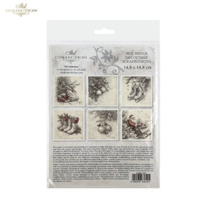 Winter's Tale Holiday Rice Paper Mini Set by ITD Collection