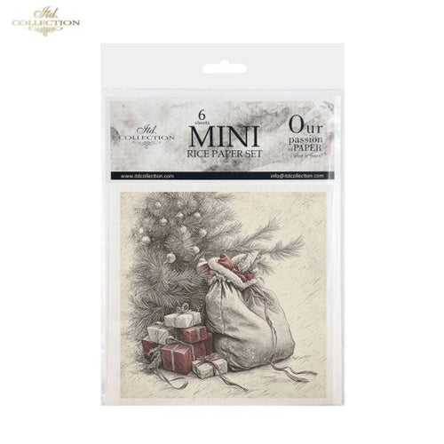 Winter's Tale Holiday Rice Paper Mini Set by ITD Collection