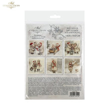 Load image into Gallery viewer, Winter&#39;s Tale Christmas Darlings Snow Days Rice Paper Mini Set by ITD Collection