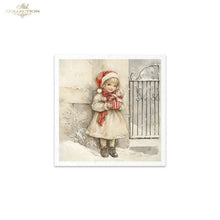 Load image into Gallery viewer, Winter&#39;s Tale Christmas Darlings Snow Days Rice Paper Mini Set by ITD Collection