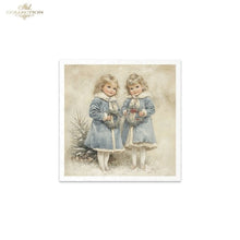 Load image into Gallery viewer, Winter&#39;s Tale Christmas Snow Darlings III Rice Paper Mini Set by ITD Collection