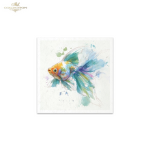 Load image into Gallery viewer, Colorful fish illustration on a white background with 'ITD Collection' branding.
