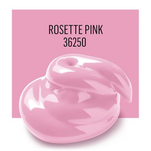 Load image into Gallery viewer, Pink cream swatch on a pink background with 'Rosette Pink 36250' text.