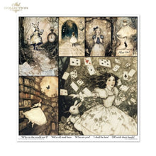 Load image into Gallery viewer, Alice&#39;s Magic Vol. 1 Scrapbook Paper Set by ITD Collection