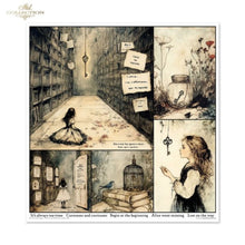 Load image into Gallery viewer, Alice&#39;s Magic Vol. 1 Scrapbook Paper Set by ITD Collection
