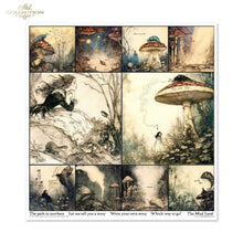 Load image into Gallery viewer, Alice&#39;s Magic Vol. 1 Scrapbook Paper Set by ITD Collection