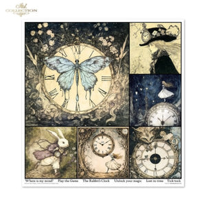 Alice's Magic Vol. 1 Scrapbook Paper Set by ITD Collection