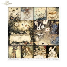 Load image into Gallery viewer, Alice&#39;s Magic Vol. 1 Scrapbook Paper Set by ITD Collection
