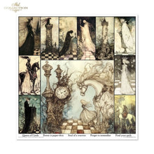 Load image into Gallery viewer, Alice&#39;s Magic Vol. 1 Scrapbook Paper Set by ITD Collection