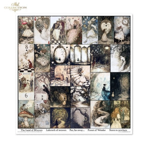 Alice's Magic Vol. 1 Scrapbook Paper Set by ITD Collection