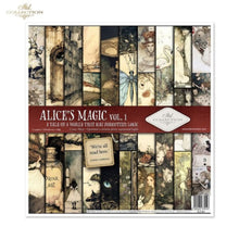 Load image into Gallery viewer, Alice&#39;s Magic Vol. 1 Scrapbook Paper Set by ITD Collection