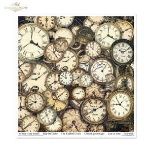 Alice's Magic Vol. 2 Scrapbook Paper Set by ITD Collection