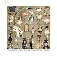 Load image into Gallery viewer, Alice&#39;s Magic Vol. 2 Scrapbook Paper Set by ITD Collection