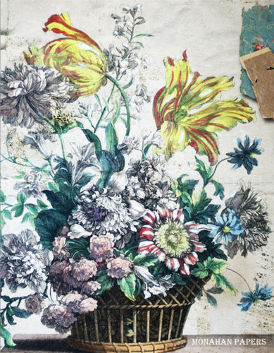 French Country Flowers by Monahan Papers SPS1557
