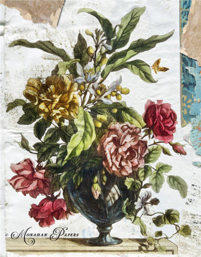 Floral Urn by Monahan Papers SPS1608