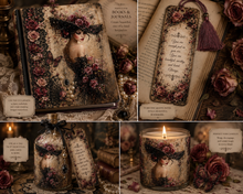Load image into Gallery viewer, Bottle Panels Rice Paper by Reba Rose Creations