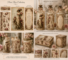 Load image into Gallery viewer, Bottle Panels Rice Paper by Reba Rose Creations