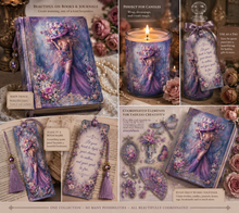 Load image into Gallery viewer, Bottle Panels Rice Paper by Reba Rose Creations