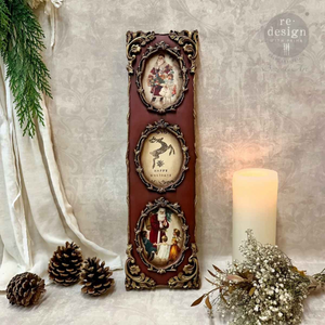 Redesign Prima Decoupage Fiber Pack Santaland Sparkle