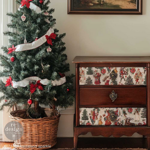 Redesign Prima Decoupage Fiber Pack Santaland Sparkle