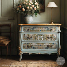 Load image into Gallery viewer, Serenade In Blue Double Delight Decoupage Fiber Paper Set by Redesign with Prima