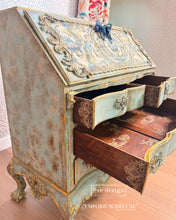 Load image into Gallery viewer, Serenade In Blue Double Delight Decoupage Fiber Paper Set by Redesign with Prima