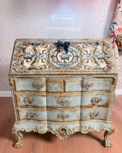 Load image into Gallery viewer, Serenade In Blue Double Delight Decoupage Fiber Paper Set by Redesign with Prima