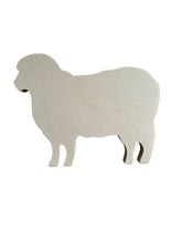 Load image into Gallery viewer, Farmhouse MDF Sheep Shelf Sitter Set of 2