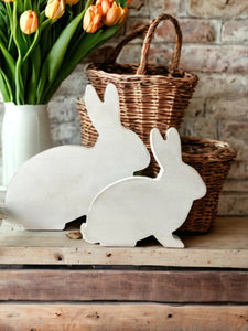 Spring MDF Bunny Shelf Sitter