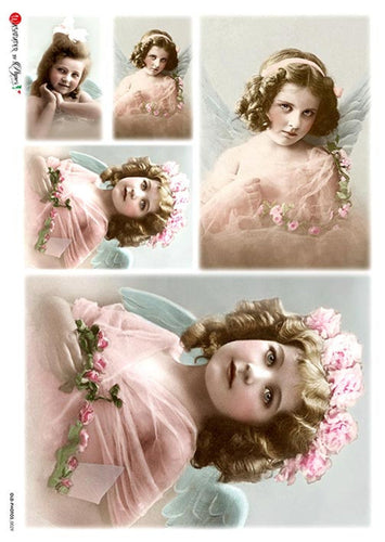 Old Photos 0029 by Paper Designs Washipaper, Victorian Sweet Little Angels 