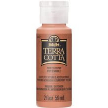 Load image into Gallery viewer, Bottle of FolkArt Terra Cotta acrylic paint on a white background