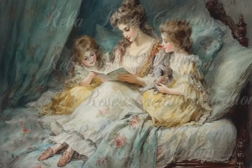 The Story Rice Paper by Reba Rose Creations